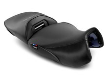 Sargent Cycle Products' Performance Plus motorcycle seat in all black for the BMW R 1300 GSA.